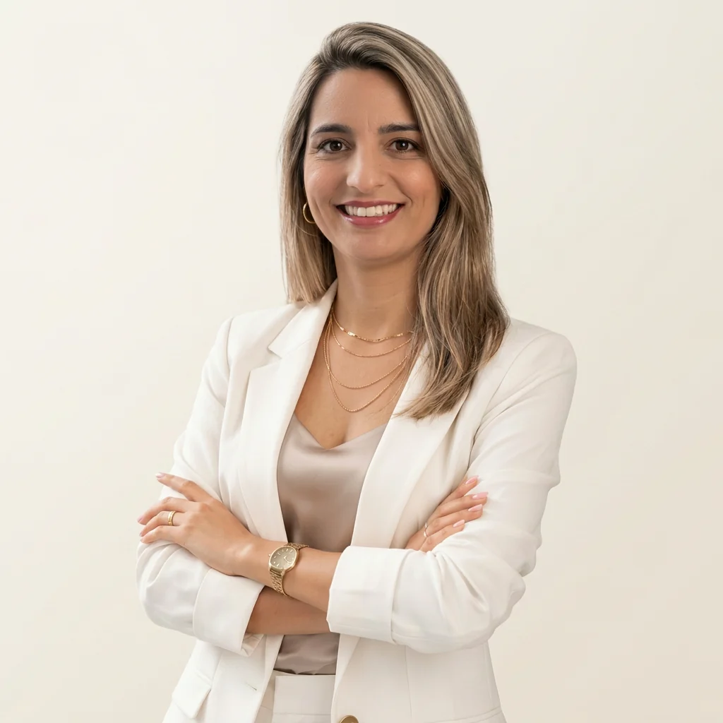 Retrato de Nasjla Dominique, sócia-fundadora da ALNAY